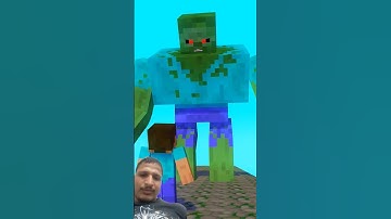"Run Challenge with Steve VS Mutant Zombie - Funny Animation"