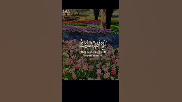 الحج أشهر معلومات           #قرآن_كريم #تلاوةخاشعة