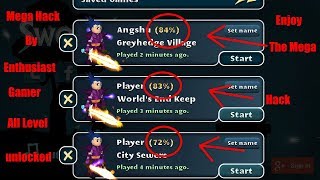 Swordigo level (XP) and money (crystals) Mega Hack