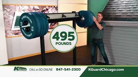 KGuard Leaf Free Gutter System - Official Infomercial