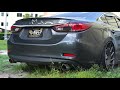 2015 Mazda 6 W/ OBX Exhaust Revs and Drives