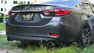 2015 Mazda 6 W/ OBX Exhaust Revs and Drives