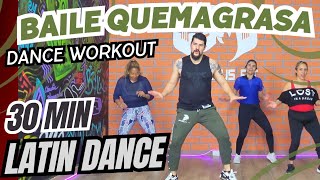 30 Min de Baile Quemagrasa | Quema Grasa y Tonifica | Dance Workout | Latin Dance | Spartacus Fit