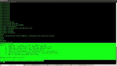 DHCP Relay lab in GNS3