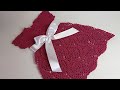 VESTIDO  DE PIÑAS A CROCHET PASO A PASO - VIDEO 2 DE 2 - 0 A 3 MESES