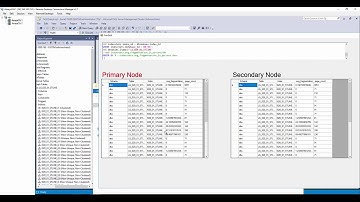 SQL Server Always On 7 Secondary Node kapal iken Index olusturma ve Index Rebuild etme