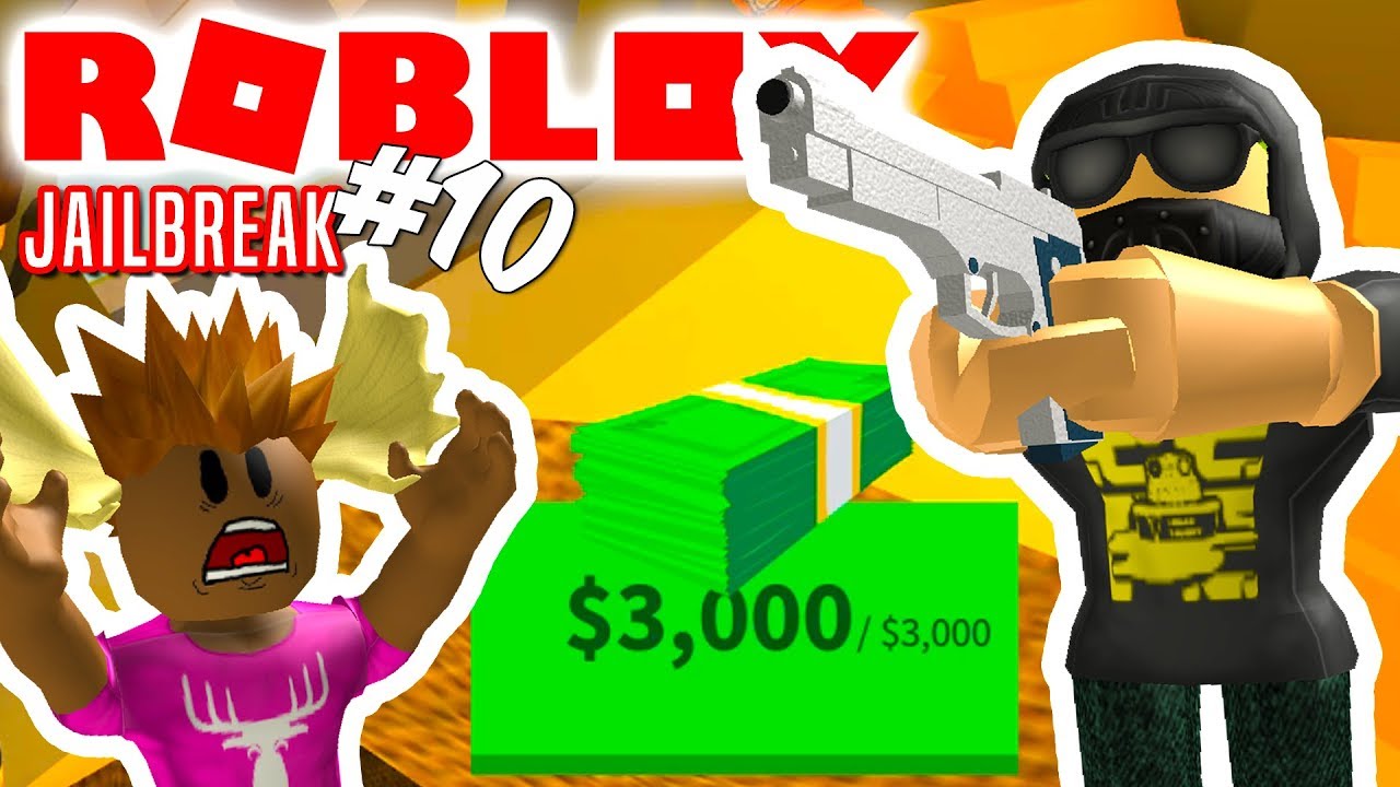DET PERFEKTE RØVERI! - Roblox Jailbreak Dansk Ep 10 feat. Den Mandige Elg