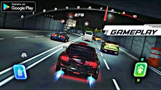 НОВЫЙ ОНЛАЙН И ОФФЛАЙН ДРАГ РЕЙСИНГ НА АНДРОИД ОБЗОР DRAG RACING UNDERGROUND CITY RACERS ANDROID screenshot 2