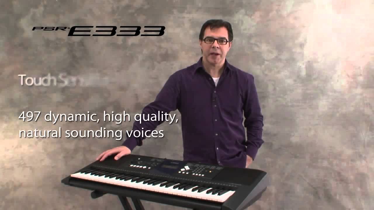 PSR E333 - YouTube