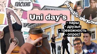 Vlog неделя со мной: студенческие будни, этюды, опрос!