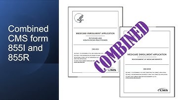 Medicare Provider Enrollment Form 855I