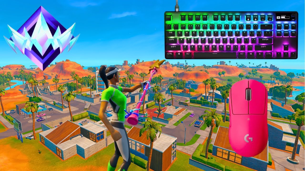 Fortnite Unreal Ranked Reload | Keyboard & Mouse Gameplay | 240 FPS  | 4K