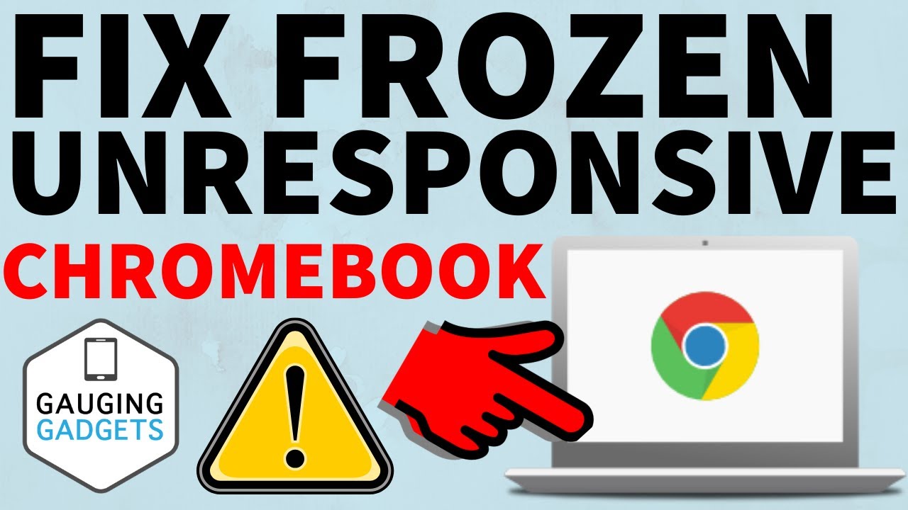 ¿Cómo arreglo un Chromebook no respondiendo?