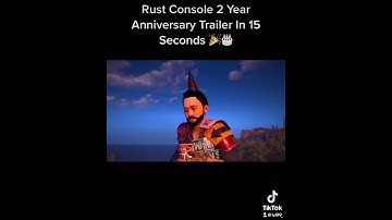 Rust Console 2 Year Anniversary Trailer...#shorts