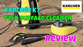 Karcher K7 T450 Surface Cleaner Review How to Demonstration