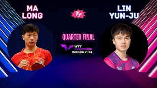 MA Long vs LIN Yun Ju WTT Champions Incheon 2024 MS QF
