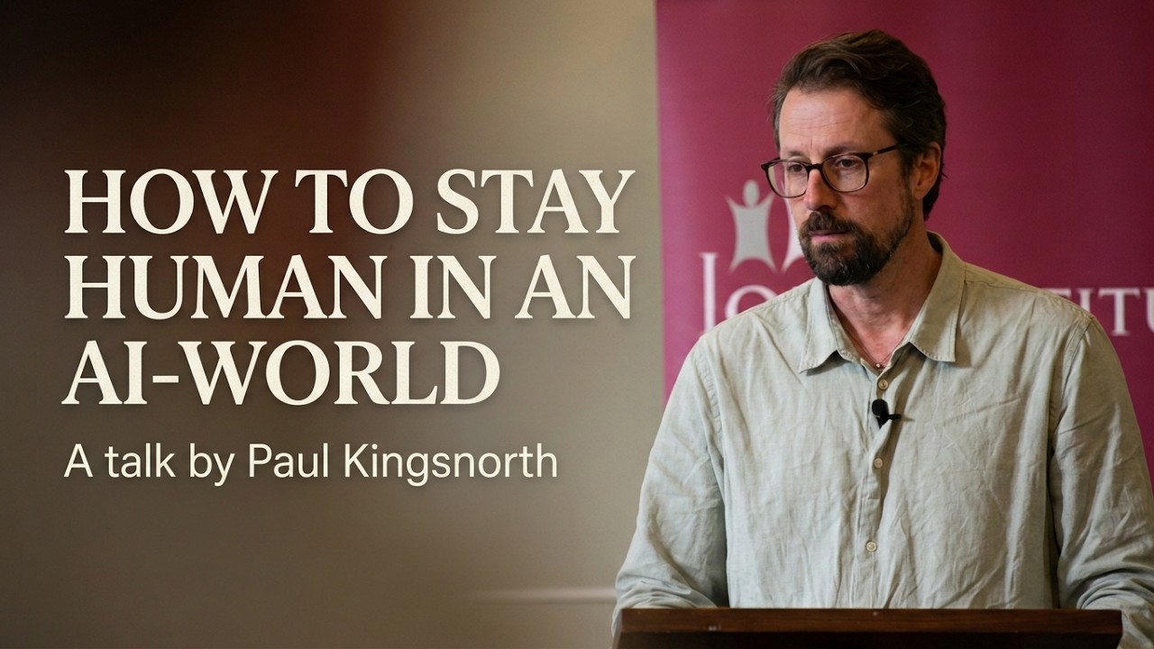 HOW TO STAY HUMAN IN AN AI WORLD