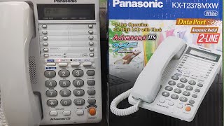How to Set Time in Panasonic KX-T2378MXW in Easy Steps. It
