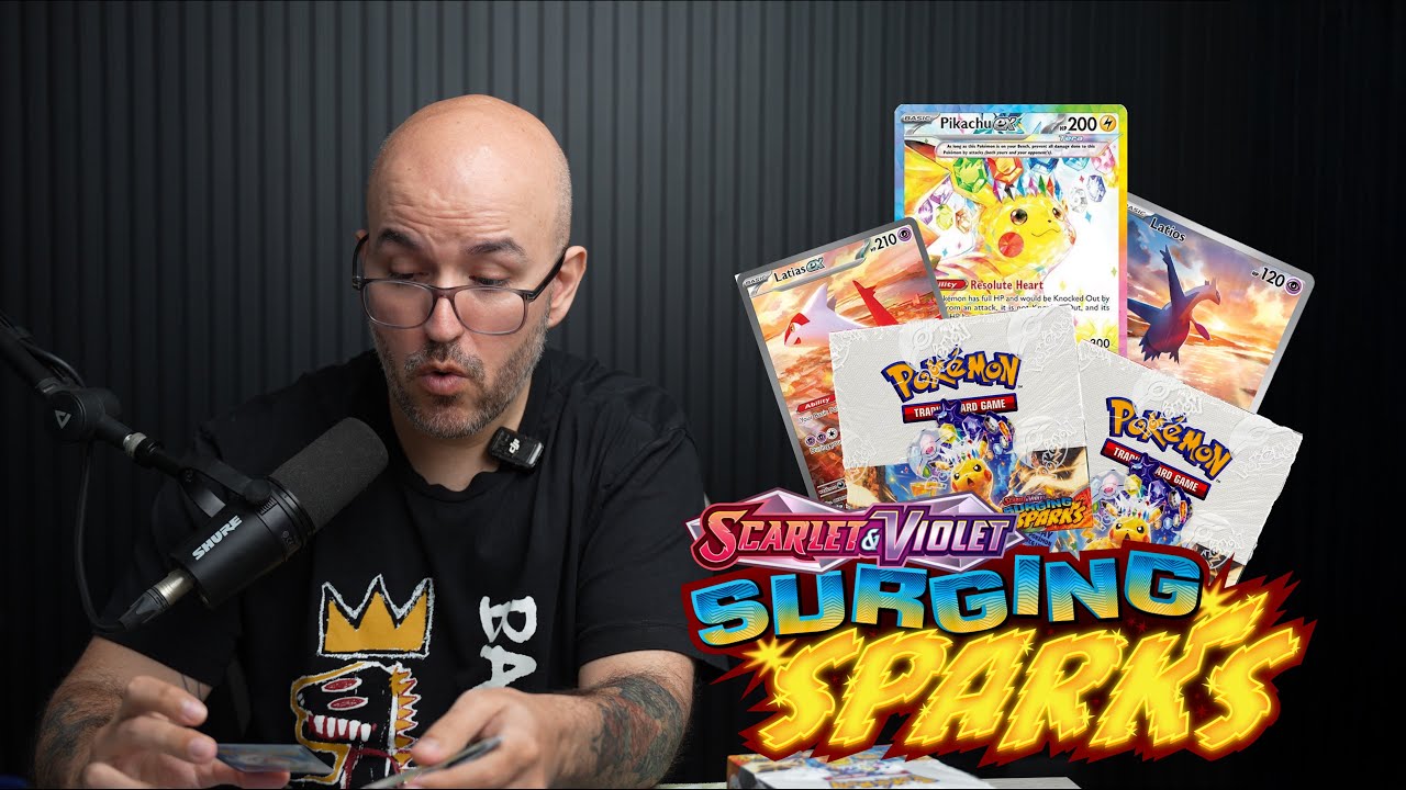 APERTURA DE 70 SOBRES DE SURGING SPARKS - SALIO PIKACHU?