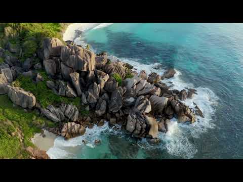 #wave rock drone island Natural whatsapp status 4k video