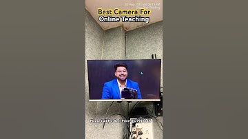 Best Camera For YouTube Videos In 2023 I Camera setup for online teaching I PTZ Camera