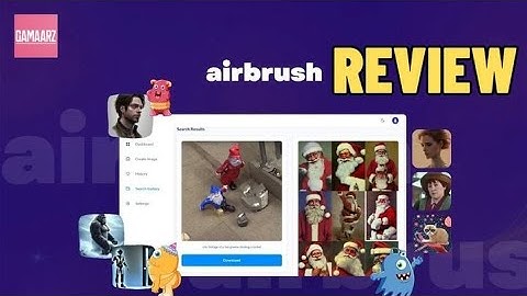 Airbrush Review + Demo – Use AI to create high-quality images and artwork in seconds!