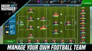 Soccer Manager 2021 PC Gameplay Walkthrough Part 1 | Game Features screenshot 5