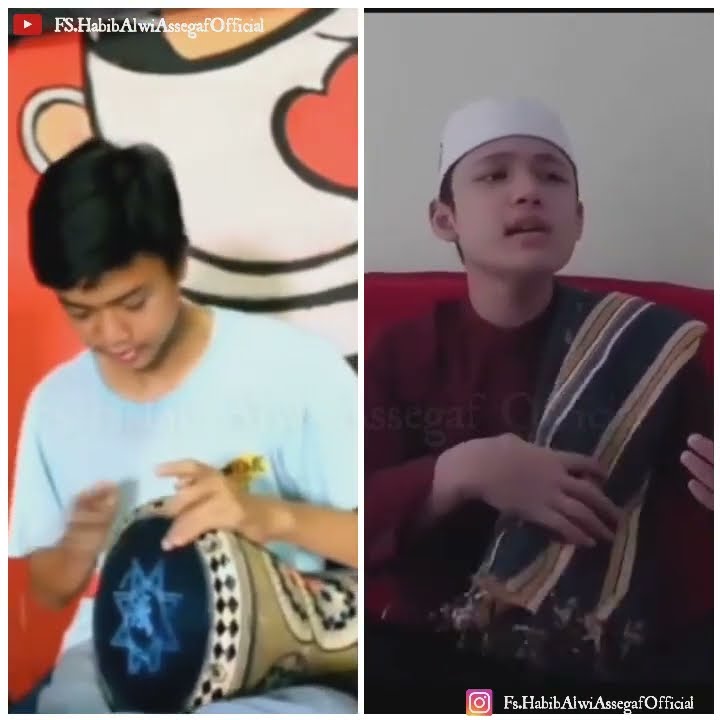 YA TARIM DARBUKA ALWI ASSEGAF DAN LUTFI RUSTIAN 🥰🥰 AJIBBB 😍😍