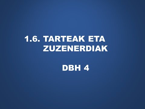 40106 Tarteak eta zuzenerdiak