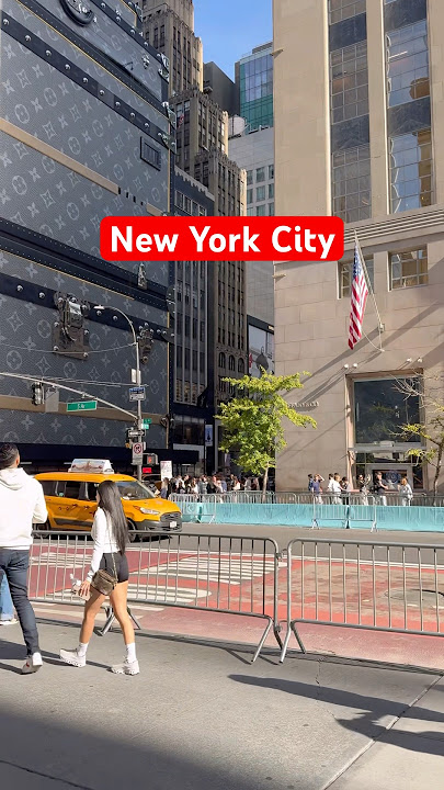 Walking In New York City, Manhattan | USA 4k