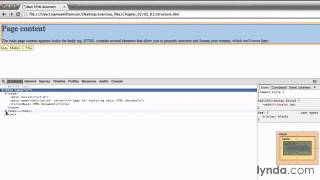 Information 00 01   Watch the Online Video Course HTML Essential Training Guide