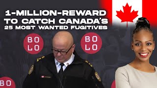Toronto Police & Bolo Program Offer $1 Million Reward To Help Capture Canada’s 25 Most Wanted by African Diaspora News Channel 1,841 views 4 days ago 3 minutes, 7 seconds