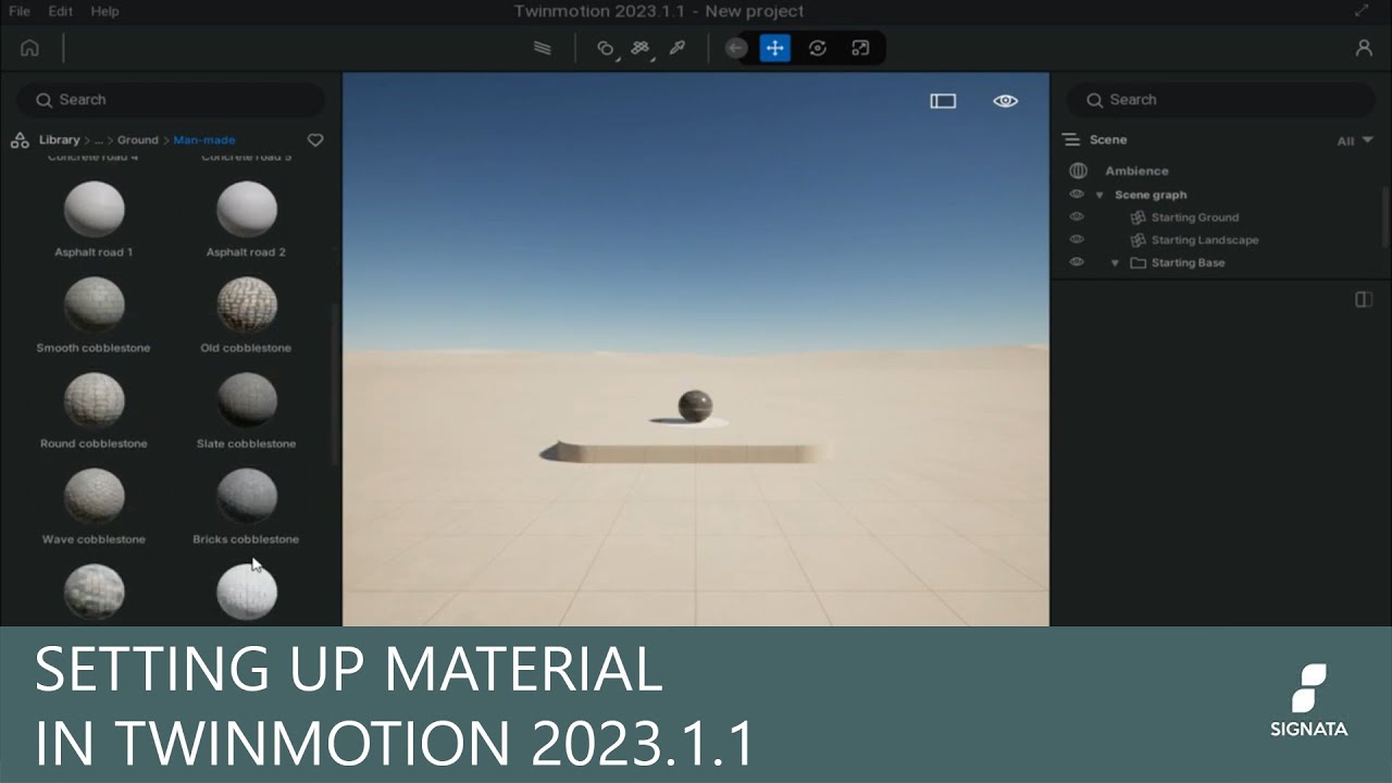 twinmotion material folder