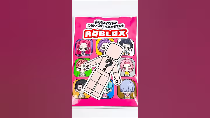 Kpop Demon Hunters ROBLOX Blind Bag #blindbag #kpopdemonhunters #bluetiger #papertoy #papersquishy