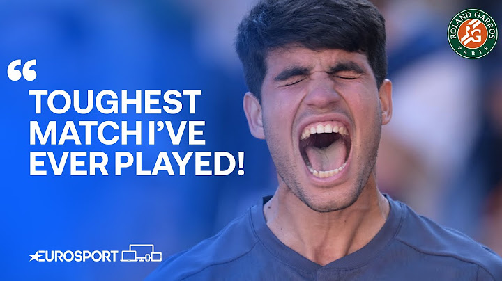 Carlos Alcaraz wins FIVE SET THRILLER to reach first French Open Final | 2024 French Open 🇫🇷