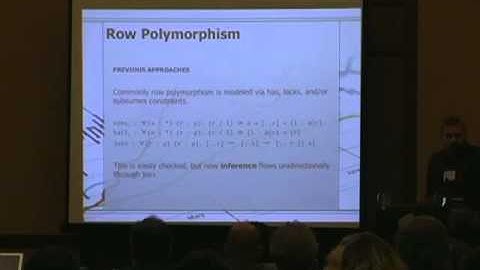 CUFP 2013: Edward Kmett: Functional Reporting