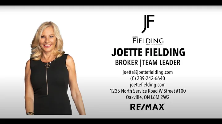 Welcome to Beautiful Oakville, Ontario, Home of Joette Fielding Real Estate Group