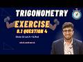 Exercise 8.1 Question 4 | Given 15 cot A = 8, find sin A and sec A. | Class 10 | Maths Trigonometry