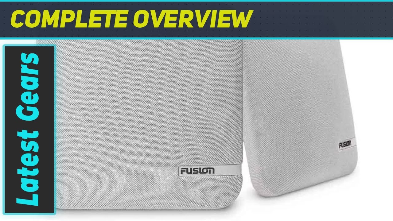 reviewGarmin Fusion SM-F65CW Marine Speakers: Elevate Your Boat's Audio Experience!