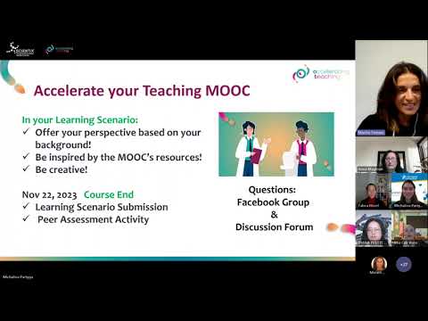 Accelerate Your Teaching MOOC: TeachMeet