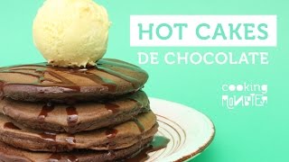 Receta casera para preparar ricos, suaves y esponjosos hot cakes de
chocolate con helado - soft and fluffy pancakes recipe. haz click en
"mostrar m...