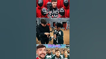 squid game for Mr beast in 456 people 😱😱#mrbeast #squidgame #viral #shorts #video