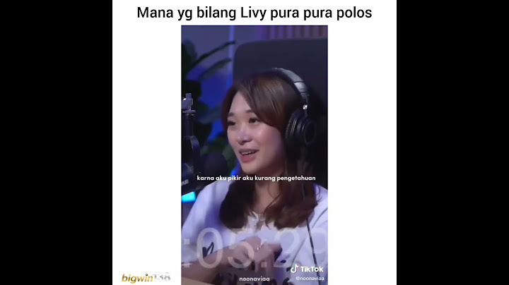 Haters mana paham tentang ini 😀😀beda level sama livy