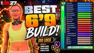 BEST ISO LOCK BUILD IN NBA 2k27! INSANE 2-WAY DEMIGOD BUILD!