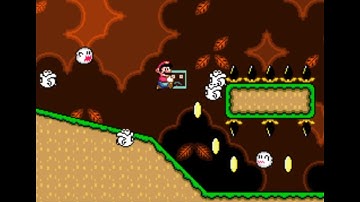 SMW Standard Easy romhack 8 Trials Await (On Snes9x Emulator)