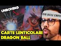 DARIO MOCCIA SPACCHETTAMENTO DRAGON BALL CARTE LENTICOLARI - Unboxing