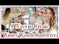 4 STEPS TO DECORATE A WINTER WONDERLAND CHRISTMAS TREE 4 DIFFERENT WAYS!! @Style My Sweets