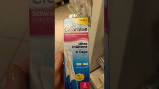 Clearblue Ultrafrüchtest#keinewerbung