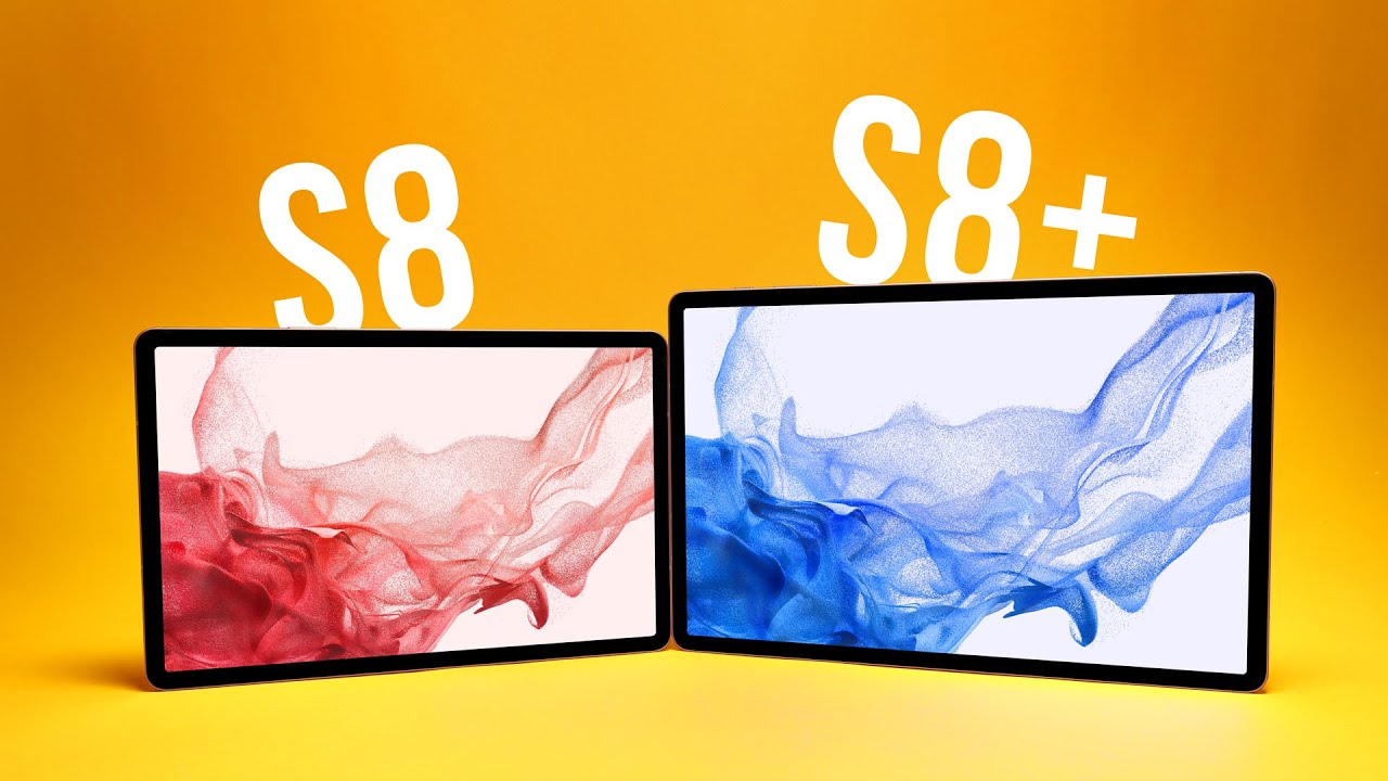 WHY PAY MORE?! Galaxy Tab S8 vs Tab S8+