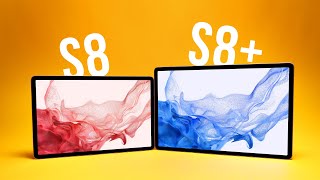 WHY PAY MORE?! Galaxy Tab S8 vs Tab S8+